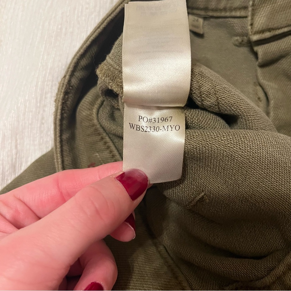 Faherty Stretch Terry Patch Pocket High Rise Wide… - image 11